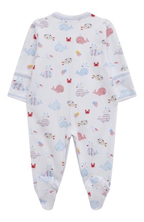 Детский хлопковый комбинезон KISSY KISSY разноцветного цвета по цене 8270 руб., арт. KBQ03558N. | Фото 2 Детский хлопковый комбинезон KISSY KISSY разноцветного цвета, арт. KBQ03558N. | Фото 2