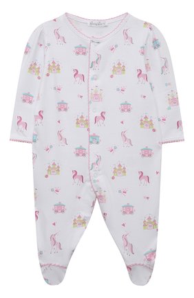 Детский хлопковый комбинезон KISSY KISSY розового цвета по цене 8500 руб., арт. KGQ04435N. | Фото 1 Детский хлопковый комбинезон KISSY KISSY розового цвета, арт. KGQ04435N. | Фото 1