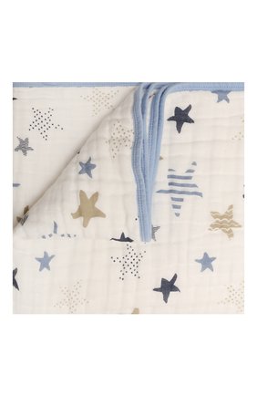 Детского муслиновое одеяло ADEN+ANAIS голубого цвета, арт. 6042 | Фото 1