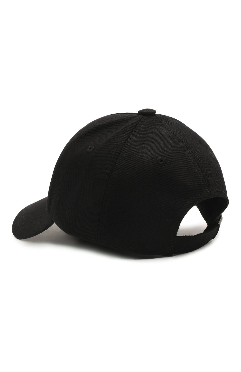Женская хлопковая бейсболка SEVEN LAB черного цвета, арт. CAP-D black | Фото 3 (Материал: Текстиль, Хлопок)