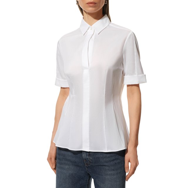 фото Хлопковая рубашка boss