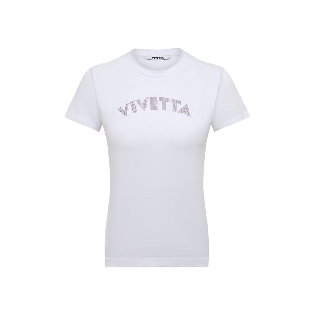 фото Хлопковая футболка vivetta