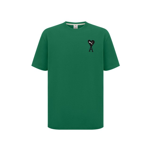 фото Хлопковая футболка puma x ami puma