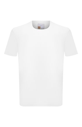 Мужская хлопковая футболка MARCO PESCAROLO белого цвета, арт. JAMES/45Y06 | Фото 1 (Длина (для топов): Стандартные; Материал внешний: Хлопок; Рукава: Короткие; Стили: Кэжуэл; Принт: Без принта)