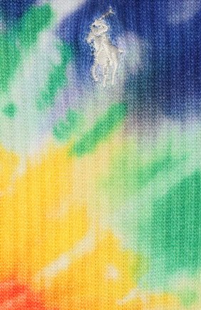 Мужские носки POLO RALPH LAUREN разноцветного цвета, арт. 449874555 | Фото 2 (Материал внешний: Синтетический материал; Кросс-КТ: бельё)