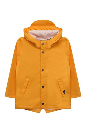 Детский куртка GOSOAKY оранжевого цвета, арт. 221.9.1.302/MICR0 PU | Фото 1 (Материал внешний: Синтетический материал; Рукава: Длинные)