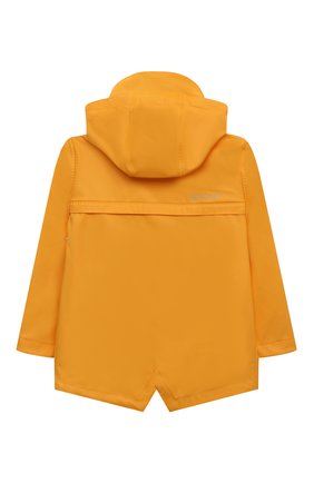 Детский куртка GOSOAKY оранжевого цвета, арт. 221.9.1.302/MICR0 PU | Фото 2 (Материал внешний: Синтетический материал; Рукава: Длинные)