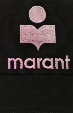 Женская бейсболка ISABEL MARANT черного цвета по цене 148500 тенге, арт. CQ0015-22E016A/TYR0N | Фото 4 Женская бейсболка ISABEL MARANT черного цвета, арт. CQ0015-22E016A/TYR0N | Фото 4 (Материал: Текстиль, Хлопок)