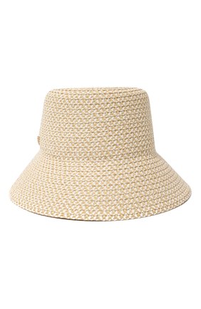 Женская шляпа ERIC JAVITS кремвого цвета, арт. 12971WHTMX | Фото 1 (Материал: Текстиль, Пластик, Синтетический материал)