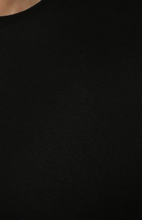 Мужская хлопковая футболка LIMITATO черного цвета, арт. CLASSIC/T-SHIRT | Фото 5 (Принт: Без принта; Рукава: Короткие; Длина (для топов): Стандартные; Материал внешний: Хлопок; Стили: Кэжуэл)