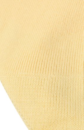 Детские хлопковые носки FALKE желтого цвета, арт. 12998. | Фото 2 (Материал: Текстиль, Хлопок)