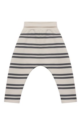 Детские хлопковые брюки SANETTA бежевого цвета, арт. 10633 | Фото 1 (Кросс-КТ НВ: Брюки)