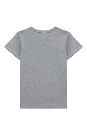 Детский хлопковая футболка SANETTA голубого цвета, арт. 10756 | Фото 2 (Кросс-КТ НВ: Футболка)