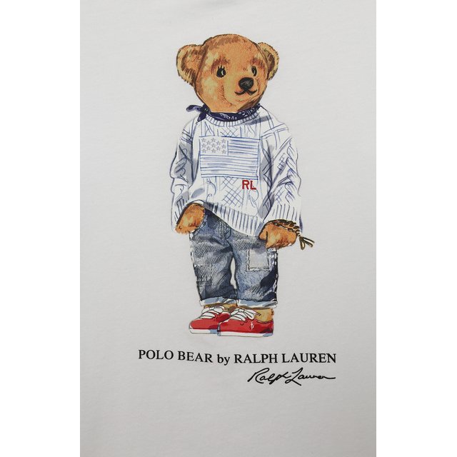 Хлопковая футболка Polo Ralph Lauren 311864866 Фото 3