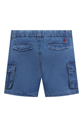Детские джинсовые шорты POLO RALPH LAUREN синего цвета, арт. 320863986 | Фото 2 (Кросс-КТ: Деним)