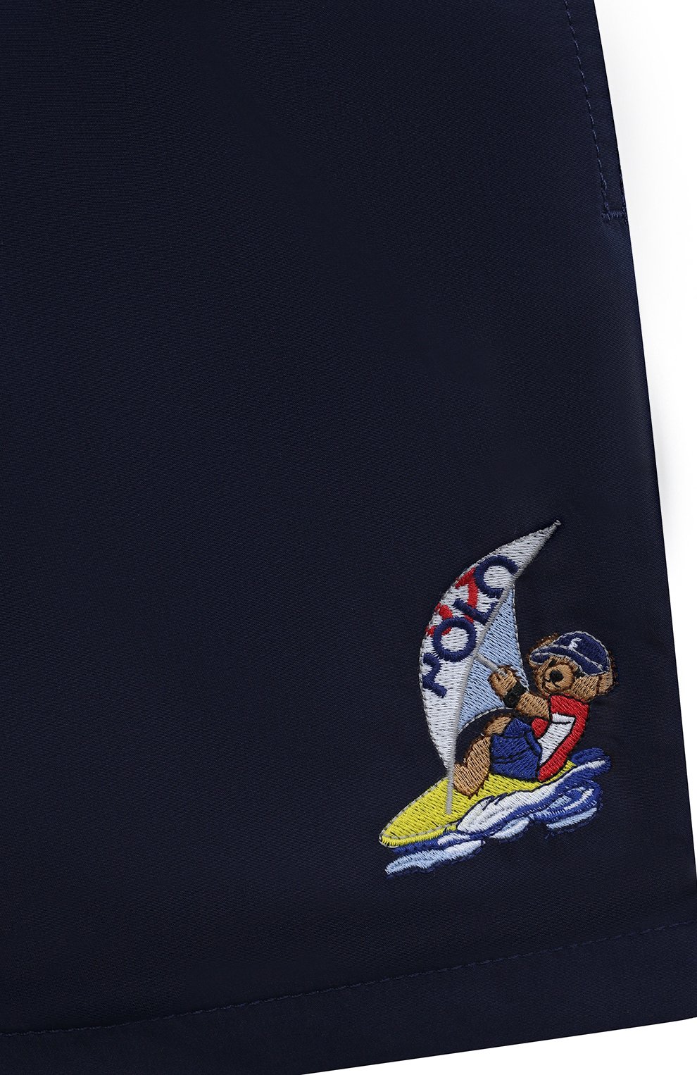 Детского плавки-шорты POLO RALPH LAUREN темно-синего цвета, арт. 320865249 | Фото 3 (Кросс-КТ НВ: Плавки)