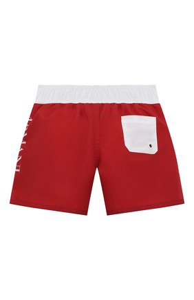 Детского плавки-шорты EMPORIO ARMANI темно-синего цвета по цене 9270 руб., арт. 408005/2R231 | Фото 2 Детского плавки-шорты EMPORIO ARMANI темно-синего цвета, арт. 408005/2R231 | Фото 2 (Кросс-КТ НВ: Плавки)