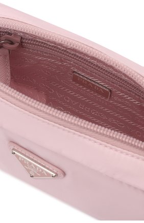 Женский текстильный несессер PRADA розового цвета по цене 359500 тенге, арт. 1NE021-R067-F0E18 | Фото 4 Женский текстильный несессер PRADA розового цвета, арт. 1NE021-R067-F0E18 | Фото 4 (Женское Кросс-КТ: Клатч-клатчи; Размер: mini)
