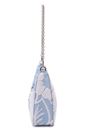 Женская сумка prada re-edition PRADA голубого цвета по цене 0 тенге, арт. 1BH204-2FJ8-F0D9K-V1L | Фото 4 Женская сумка prada re-edition PRADA голубого цвета, арт. 1BH204-2FJ8-F0D9K-V1L | Фото 4 (Сумки-технические: Сумки через плечо; Ремень/цепочка: На ремешке; Материал: Текстиль; Размер: small)