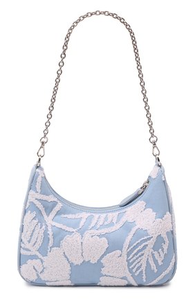 Женская сумка prada re-edition PRADA голубого цвета по цене 0 тенге, арт. 1BH204-2FJ8-F0D9K-V1L | Фото 7 Женская сумка prada re-edition PRADA голубого цвета, арт. 1BH204-2FJ8-F0D9K-V1L | Фото 7 (Сумки-технические: Сумки через плечо; Ремень/цепочка: На ремешке; Материал: Текстиль; Размер: small)