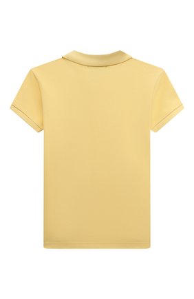Детское хлопковое поло POLO RALPH LAUREN желтого цвета по цене 7555 руб., арт. 313811484 | Фото 2 Детское хлопковое поло POLO RALPH LAUREN желтого цвета, арт. 313811484 | Фото 2 (Рукава: Короткие; Материал внешний: Хлопок)