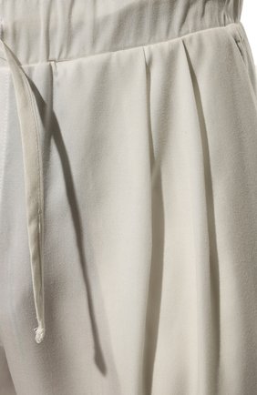 Мужские домашние брюки LIMITATO кремвого цвета, арт. 0CEANS/L0UNGE TR0USERS | Фото 5 (Длина (брюки, джинсы): Стандартные; Кросс-КТ: домашняя одежда; Материал внешний: Растительное волокно)