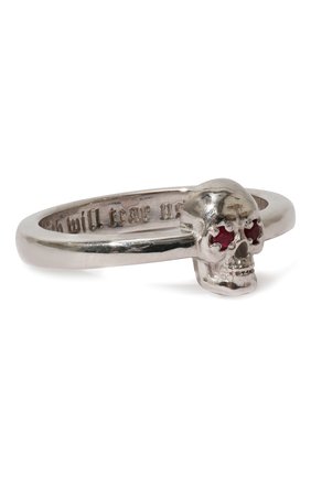 Женское кольцо LEVASHOVAELAGINA серебряного цвета, арт. hailey/r | Фото 1 (Материал: Металл, Стекло)
