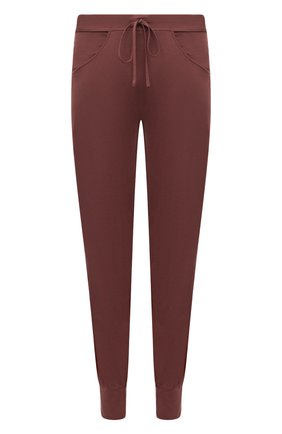 Женские брюки ZIMMERLI бордового цвета, арт. 762-3955 | Фото 1 (Материал внешний: Синтетический материал; Длина (брюки, джинсы): Стандартные; Женское Кросс-КТ: Брюки-белье)