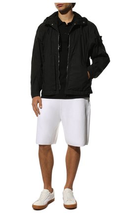 Мужская хлопковая куртка STONE ISLAND SHADOW PROJECT черного цвета, арт. 761940922 | Фото 2 (Длина (верхняя одежда): Короткие; Рукава: Длинные; Материал внешний: Хлопок; Кросс-КТ: Ветровка, Куртка; Стили: Гранж)