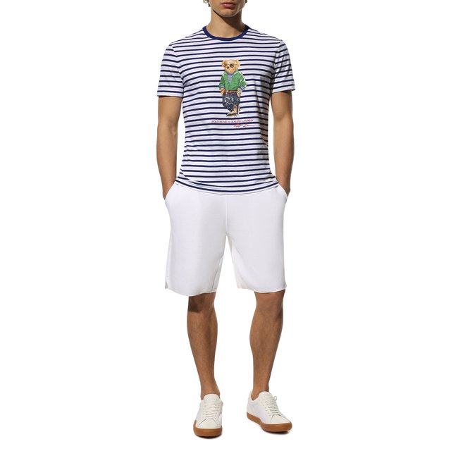 фото Хлопковая футболка polo ralph lauren