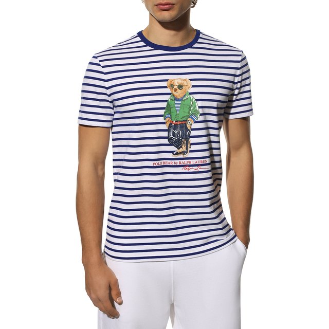 фото Хлопковая футболка polo ralph lauren