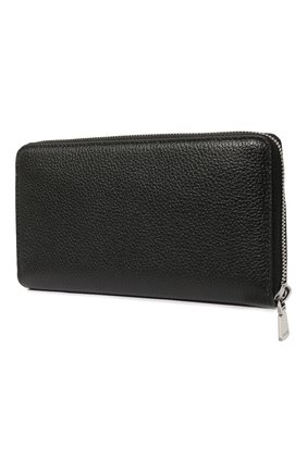 Женские кожаный кошелек BOSS черного цвета, арт. 50470617 | Фото 2 (Материал: Натуральная кожа)
