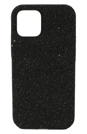 Чехол для iphone 12/12 pro SWAROVSKI черного цвета по цене 8640 руб., арт. 5616377 | Фото 1 Чехол для iphone 12/12 pro SWAROVSKI черного цвета, арт. 5616377 | Фото 1