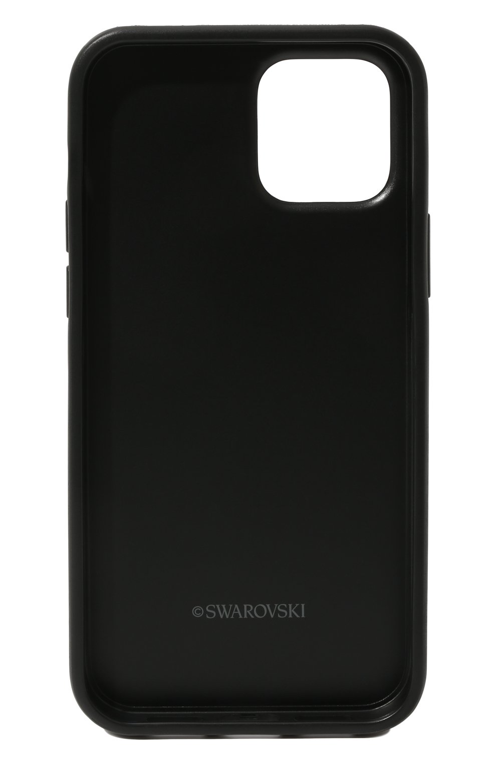 Чехол для iphone 12/12 pro SWAROVSKI черного цвета по цене 8640 руб., арт. 5616377 | Фото 2 Чехол для iphone 12/12 pro SWAROVSKI черного цвета, арт. 5616377 | Фото 2