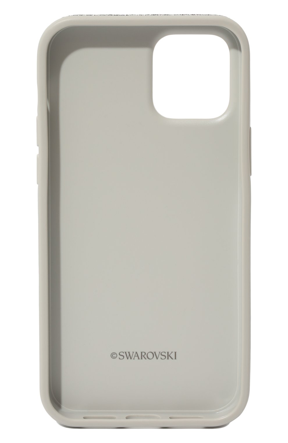 Чехол для iphone 12/12 pro SWAROVSKI серого цвета по цене 0 руб., арт. 5616367 | Фото 2 Чехол для iphone 12/12 pro SWAROVSKI серого цвета, арт. 5616367 | Фото 2