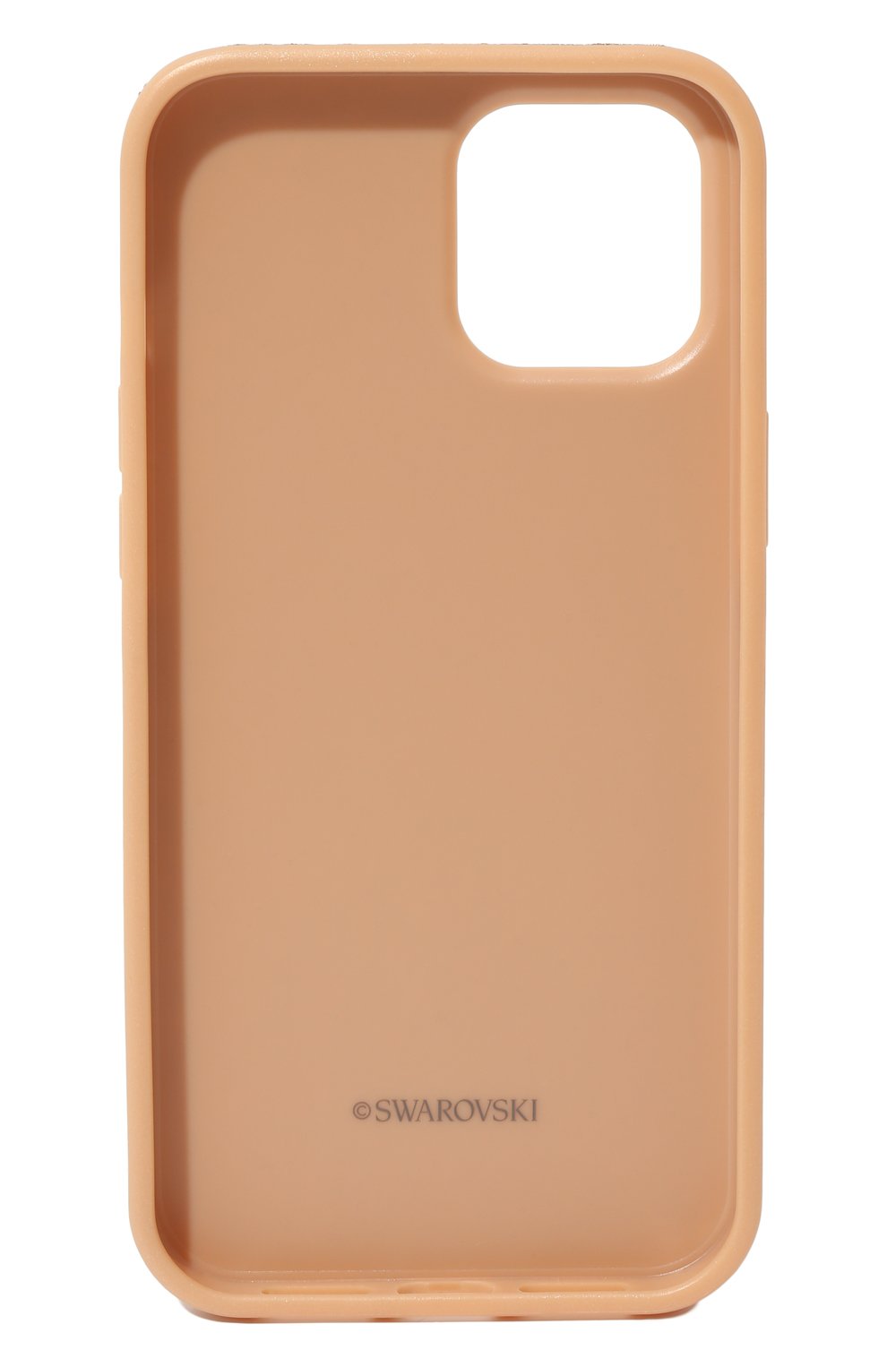 Чехол для iphone 12 pro max SWAROVSKI коричневого цвета по цене 8640 руб., арт. 5616364 | Фото 2 Чехол для iphone 12 pro max SWAROVSKI коричневого цвета, арт. 5616364 | Фото 2