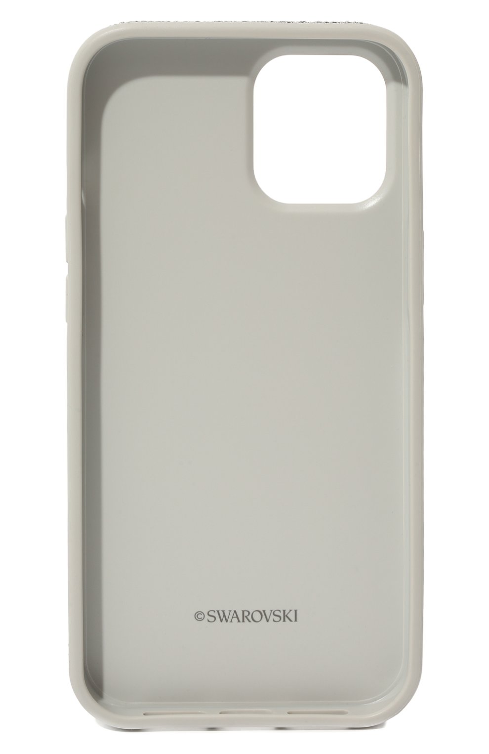 Чехол для iphone 12 pro max SWAROVSKI серого цвета, арт. 5616368 | Фото 2