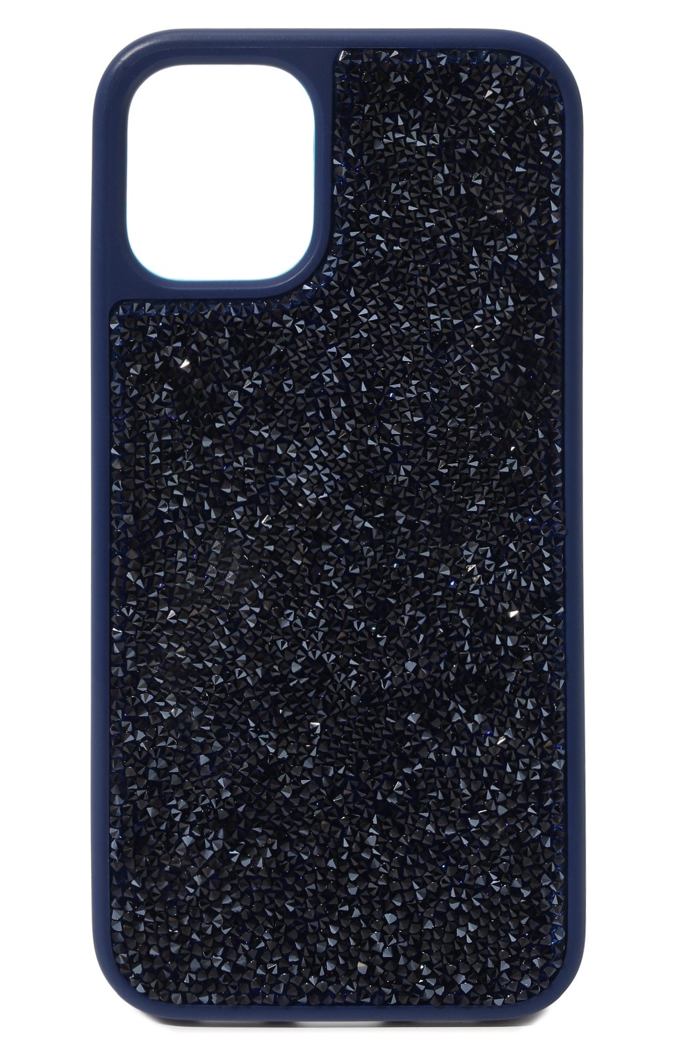 Чехол для iphone 12 mini SWAROVSKI темно-синего цвета, арт. 5616360 | Фото 1