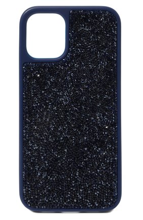 Чехол для iphone 12 mini SWAROVSKI темно-синего цвета по цене 8640 руб., арт. 5616360 | Фото 1 Чехол для iphone 12 mini SWAROVSKI темно-синего цвета, арт. 5616360 | Фото 1
