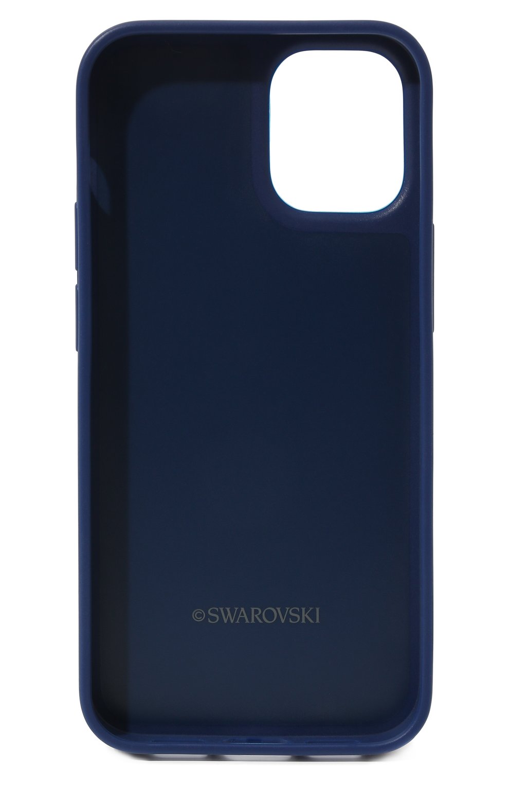 Чехол для iphone 12 mini SWAROVSKI темно-синего цвета по цене 8640 руб., арт. 5616360 | Фото 2 Чехол для iphone 12 mini SWAROVSKI темно-синего цвета, арт. 5616360 | Фото 2
