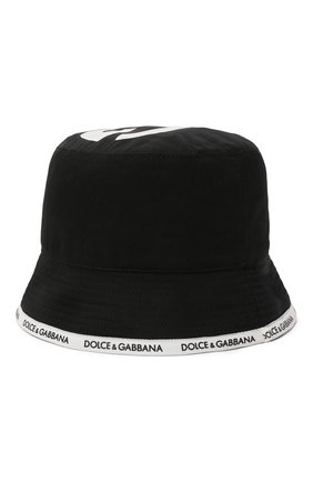 Мужская панама DOLCE & GABBANA черного цвета, арт. GH738A/GEX38 | Фото 3 (Материал: Текстиль, Синтетический материал, Хлопок)
