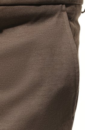 Мужские хлопковые брюки ANDREA CAMPAGNA бежевого цвета, арт. 12M807.V000.CAMP./58-60 | Фото 5 (Силуэт М (брюки): Чиносы; Длина (брюки, джинсы): Стандартные; Случай: Повседневный; Материал внешний: Хлопок; Материал подклада: Хлопок; Стили: Кэжуэл)