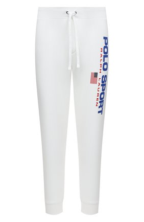 Мужские хлопковые джоггеры POLO RALPH LAUREN белого цвета по цене 14950 руб., арт. 710835768 | Фото 1 Мужские хлопковые джоггеры POLO RALPH LAUREN белого цвета, арт. 710835768 | Фото 1 (Длина (брюки, джинсы): Стандартные; Материал внешний: Хлопок; Силуэт М (брюки): Джоггеры; Стили: Спорт-шик; Кросс-КТ: Спорт)