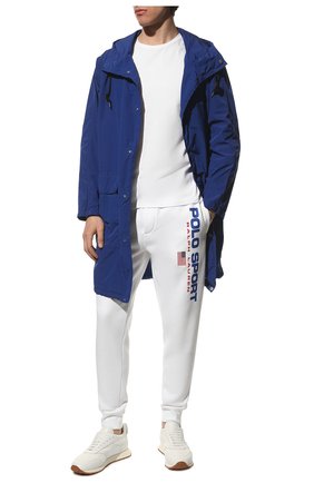 Мужские хлопковые джоггеры POLO RALPH LAUREN белого цвета по цене 14950 руб., арт. 710835768 | Фото 2 Мужские хлопковые джоггеры POLO RALPH LAUREN белого цвета, арт. 710835768 | Фото 2 (Длина (брюки, джинсы): Стандартные; Материал внешний: Хлопок; Силуэт М (брюки): Джоггеры; Стили: Спорт-шик; Кросс-КТ: Спорт)