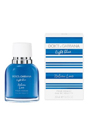 Мужской туалетная вода light blue italian love pour homme (50ml) DOLCE & GABBANA бесцветного цвета, арт. 30701862DG | Фото 2