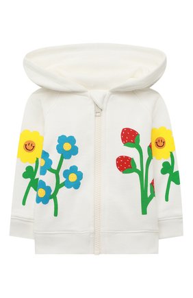 Детский комплект из толстовки и брюк STELLA MCCARTNEY белого цвета по цене 17300 руб., арт. 8Q3HC0 | Фото 2 Детский комплект из толстовки и брюк STELLA MCCARTNEY белого цвета, арт. 8Q3HC0 | Фото 2 (Кросс-КТ НВ: Костюм; Ростовка одежда: 9 мес | 74 см, 12 мес | 80 см, 18 мес | 86 см, 24 мес | 92 см, 3 мес | 62 см, 6 мес | 68 см)