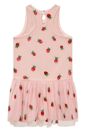 Детское платье STELLA MCCARTNEY розового цвета по цене 12650 руб., арт. 8Q1AW2 | Фото 2 Детское платье STELLA MCCARTNEY розового цвета, арт. 8Q1AW2 | Фото 2 (Материал внешний: Синтетический материал; Рукава: Короткие; Девочки Кросс-КТ: Платье-одежда; Случай: Повседневный; Ростовка одежда: 9 лет | 134 см, 12 лет | 152 см, 13 - 15 лет | 158 см, 3 года | 98 см, 4 года | 104 см, 5 лет | 110 см, 7 лет | 122 см)
