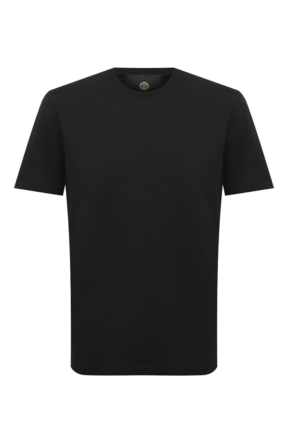 Мужская хлопковая футболка LIMITATO темно-синего цвета, арт. C0NNERY/T-SHIRT | Фото 1 (Рукава: Короткие; Длина (для топов): Стандартные; Материал внешний: Хлопок; Стили: Кэжуэл)