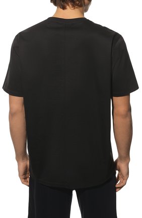 Мужская хлопковая футболка LIMITATO темно-синего цвета, арт. C0NNERY/T-SHIRT | Фото 4 (Рукава: Короткие; Длина (для топов): Стандартные; Материал внешний: Хлопок; Стили: Кэжуэл)