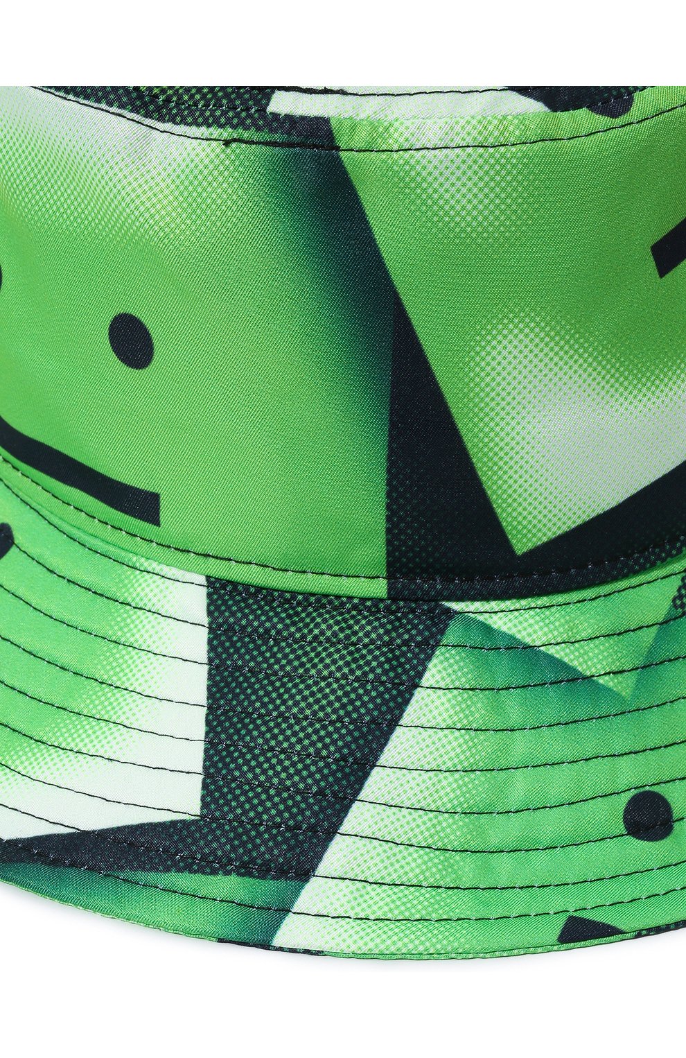 Мужская панама ACNE STUDIOS зеленого цвета, арт. C40205/M | Фото 4 (Материал: Текстиль, Синтетический материал)